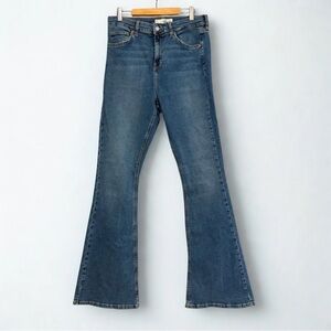 👽 Topshop Moto Jamie Flare Jeans High Waisted Bell Bottom W32 L32